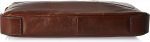Fossil Men's Haskell Leather Double Zip Briefcase Messenger Laptop Bag， Cognac ， (Model: MBG9342222) - Image 4